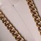 1 Yard 20mm Sleek Bronze Heavy Duty Fashion Aluminum Metal Chain Trim for Jewelry Costume and Bag Straps